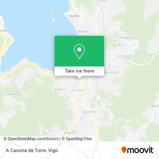 A Casona da Torre map