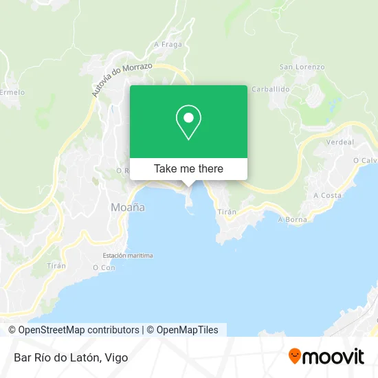 Bar Río do Latón map