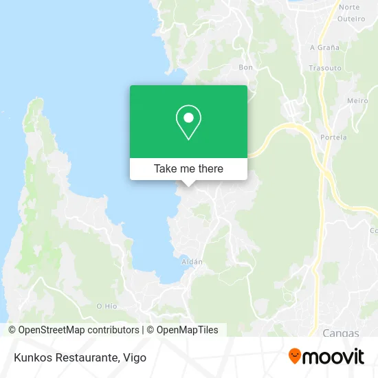 Kunkos Restaurante map