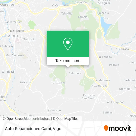Auto.Reparaciones Cami map