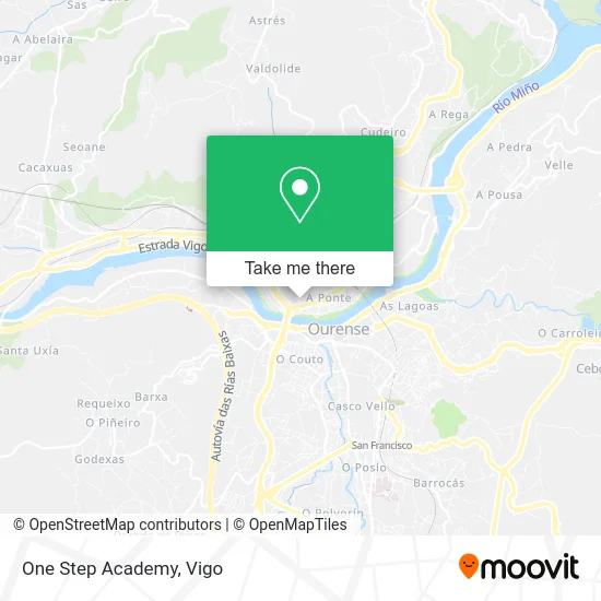 One Step Academy map