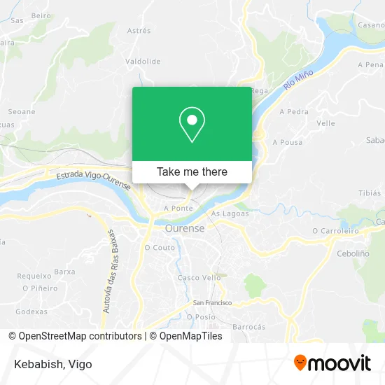 Kebabish map