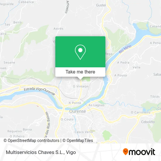Multiservicios Chaves S.L. map