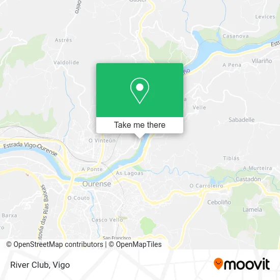 River Club map