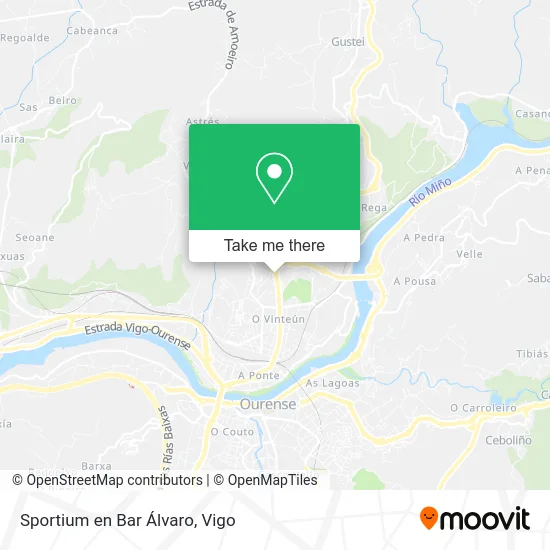 Sportium en Bar Álvaro map