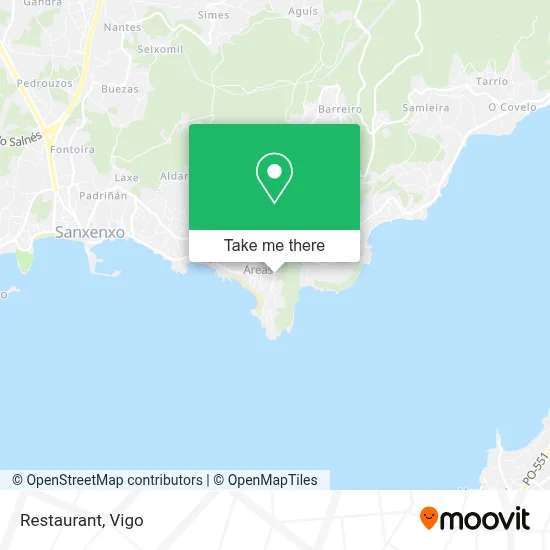 Restaurante map