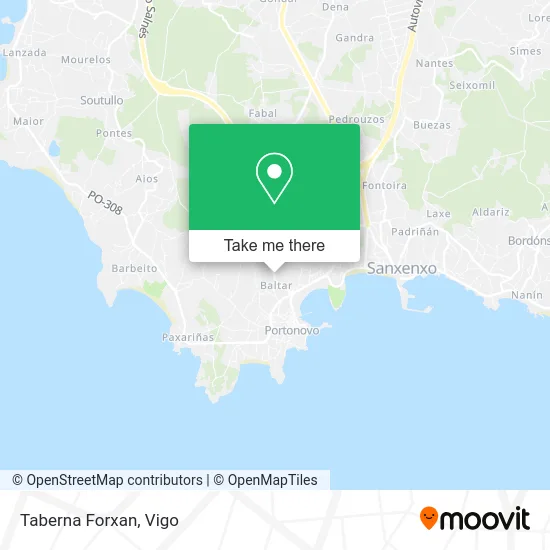 Taberna Forxan map
