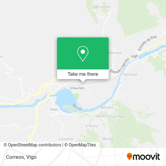Correos map