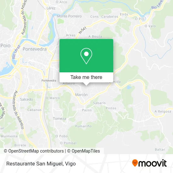 Restaurante San Miguel map