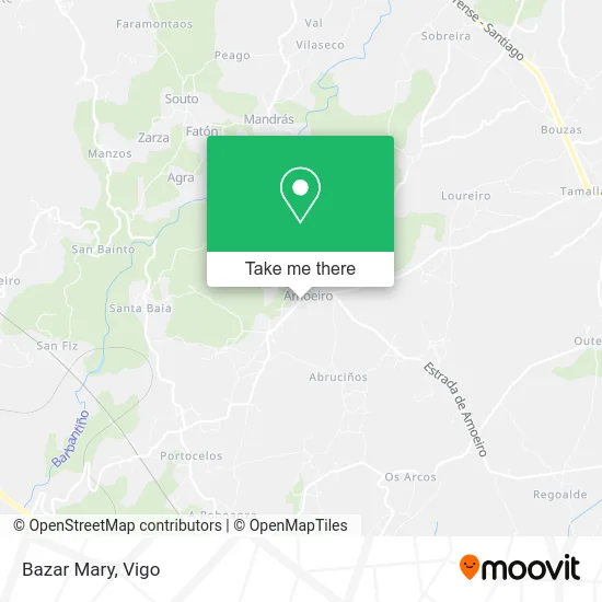 Bazar Mary map