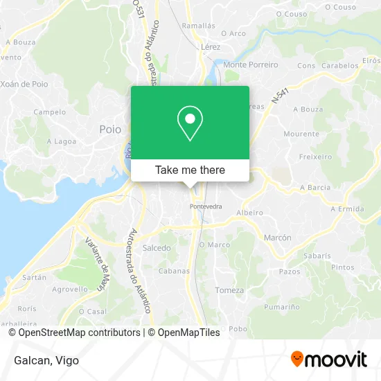Galcan map