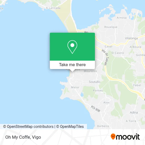 Oh My Coffe map