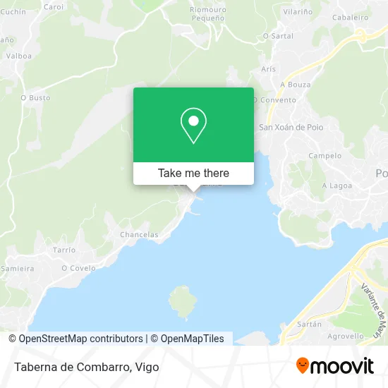 Taberna de Combarro map