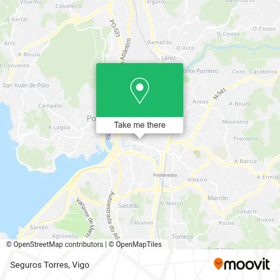 Seguros Torres map