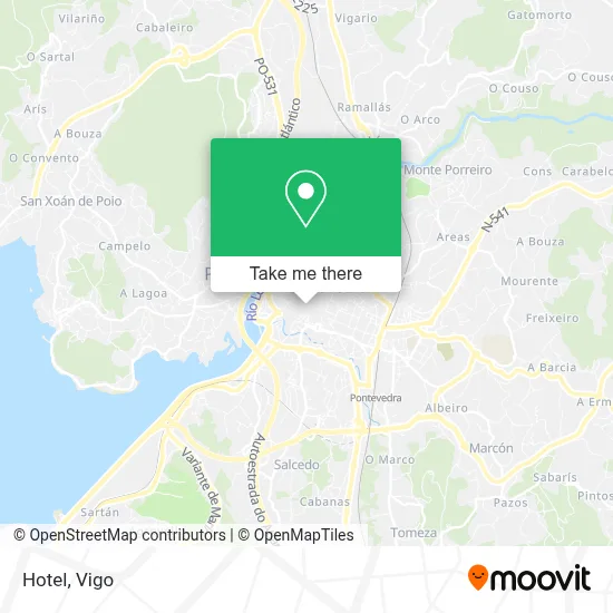 Hotel map