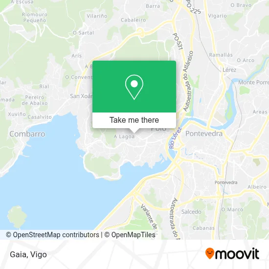 Gaia map