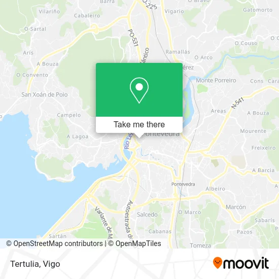 Tertulia map