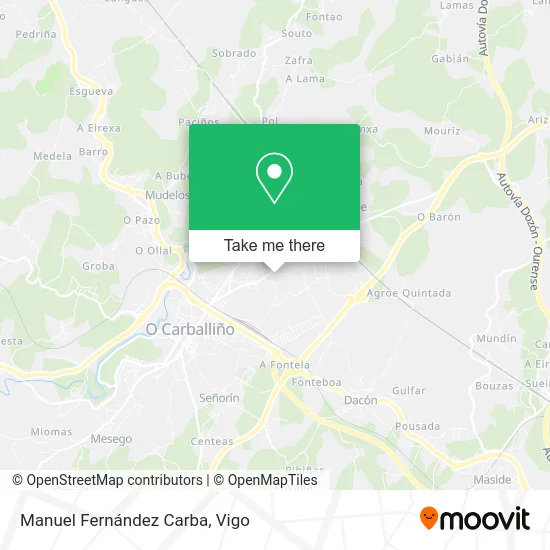 Manuel Fernández Carba map