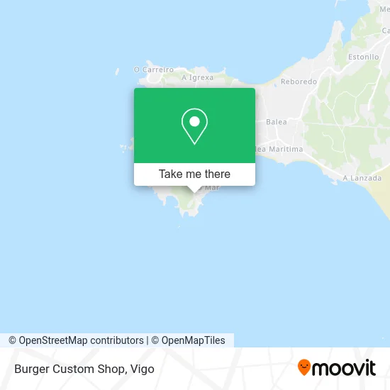 Burger Custom Shop map