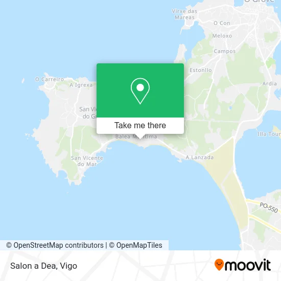 Salon a Dea map