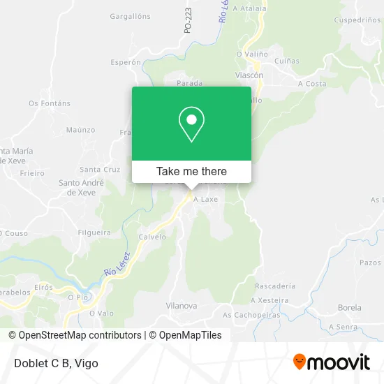 Doblet C B map