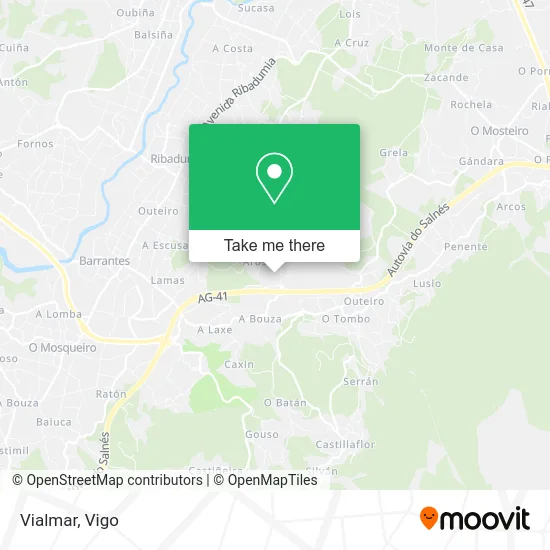 Vialmar map