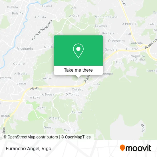 Furancho Angel map