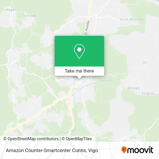 Amazon Counter-Smartcenter Cuntis map