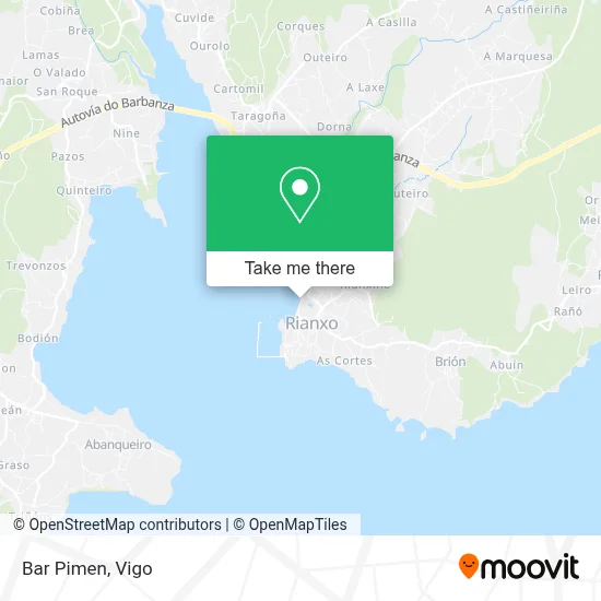 Bar Pimen map