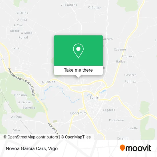 Novoa García Cars map