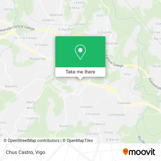 Chus Castro map