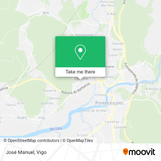 José Manuel map
