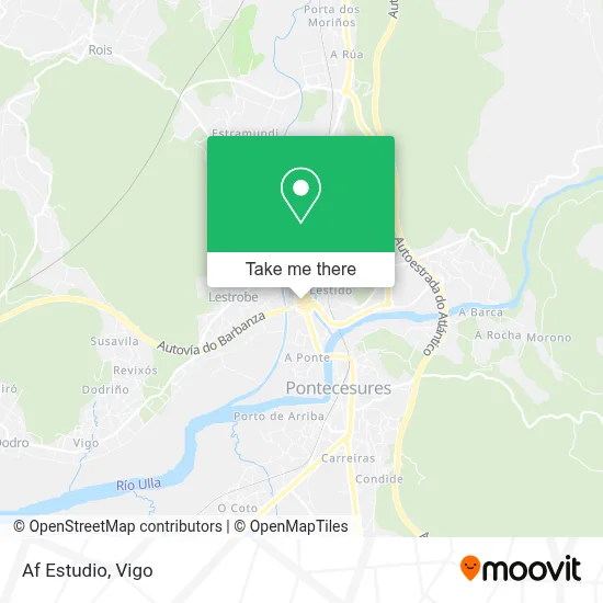 Af Estudio map