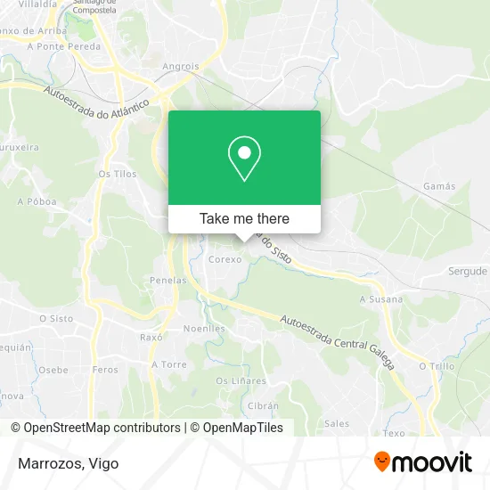 Marrozos map