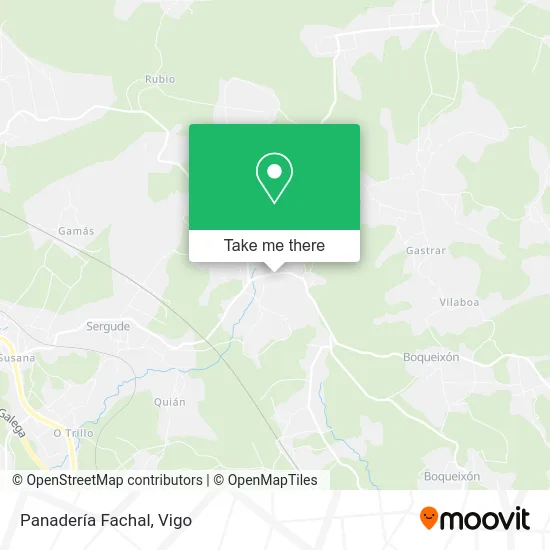 Panadería Fachal map