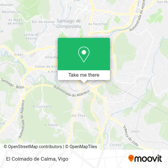 El Colmado de Calma map