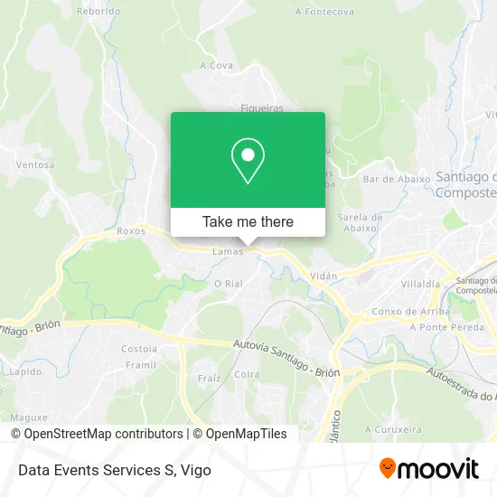 Data Events Services S map