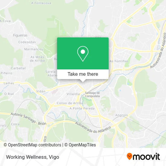 Working Wellness map