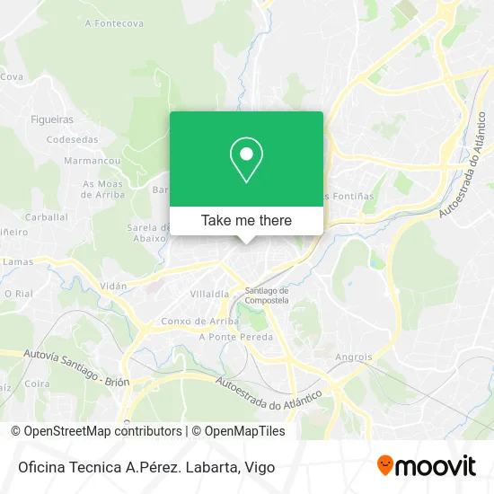 Oficina Tecnica A.Pérez. Labarta map