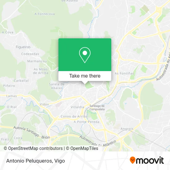Antonio Peluqueros map
