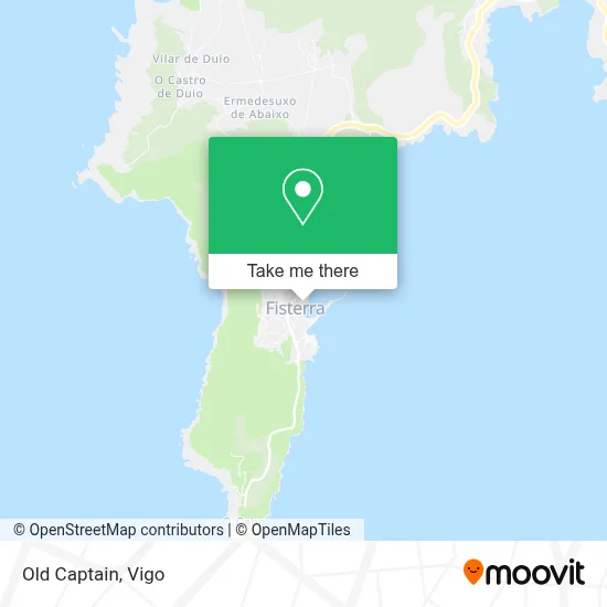 Old Captain map
