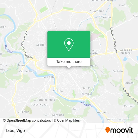 Tabu map