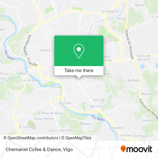 Chemanel Cofee & Dance map