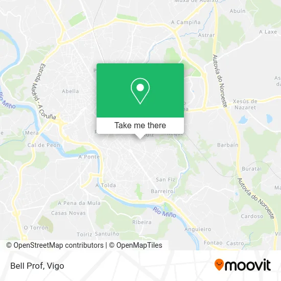 Bell Prof map