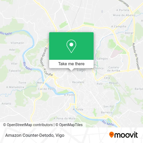Amazon Counter-Detodo map