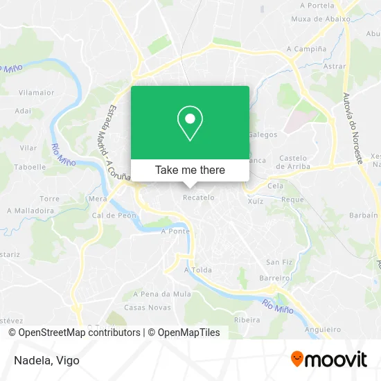 Nadela map