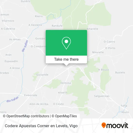 Codere Apuestas Corner en Levels map