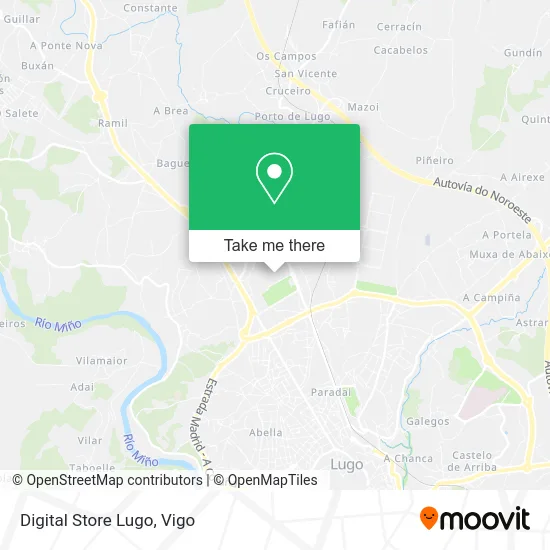 Digital Store Lugo map