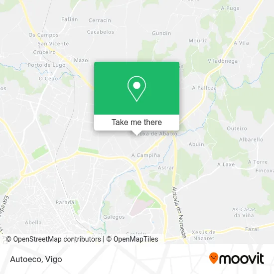 Autoeco map