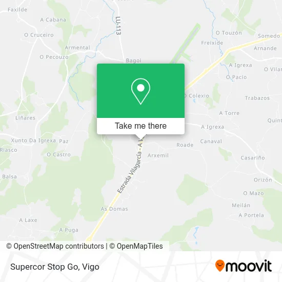 Supercor Stop Go map